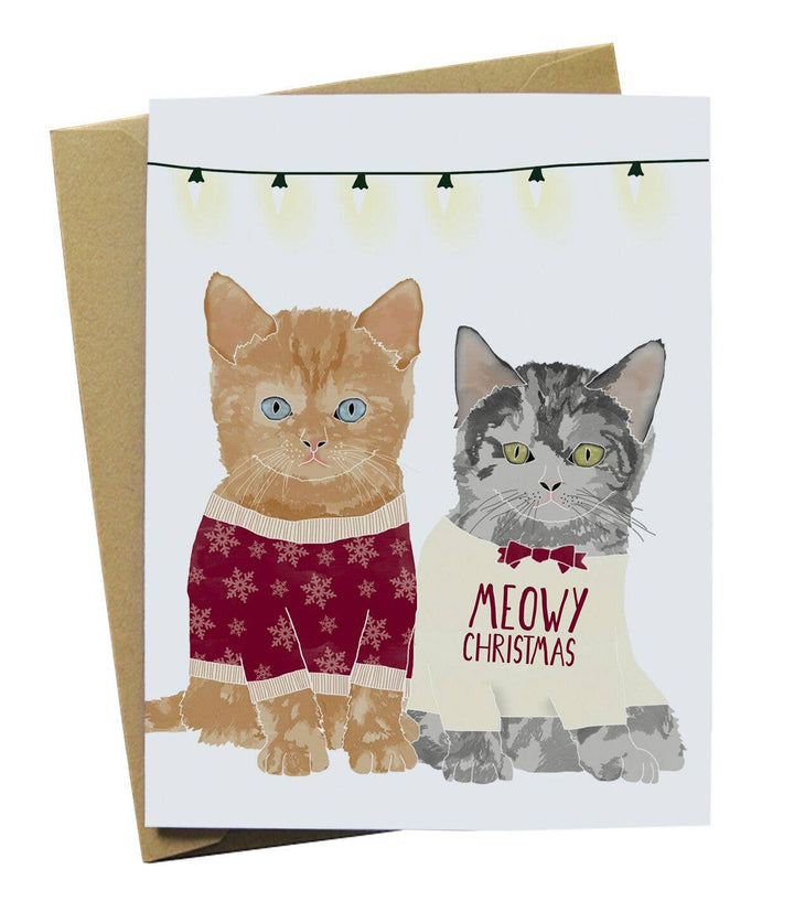 Holiday Kittens Card