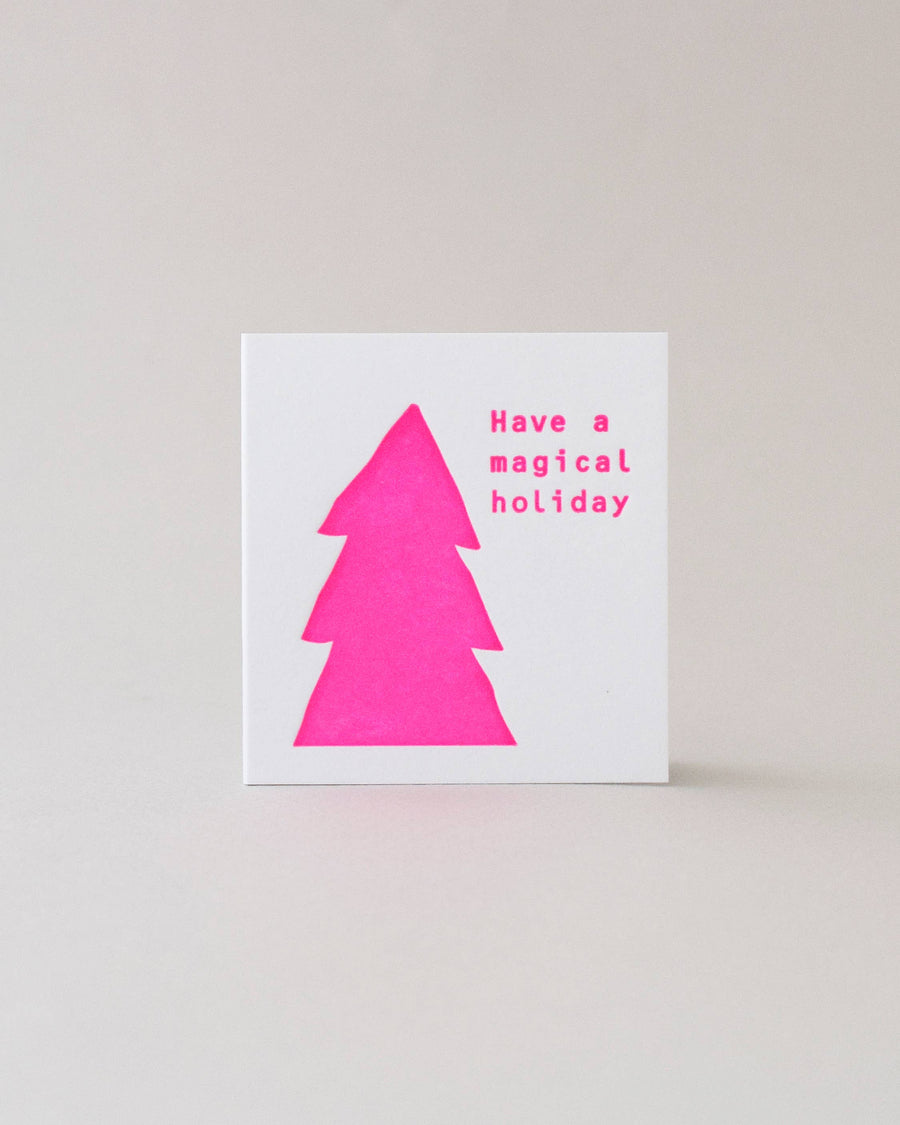 Magical Holiday Mini Card