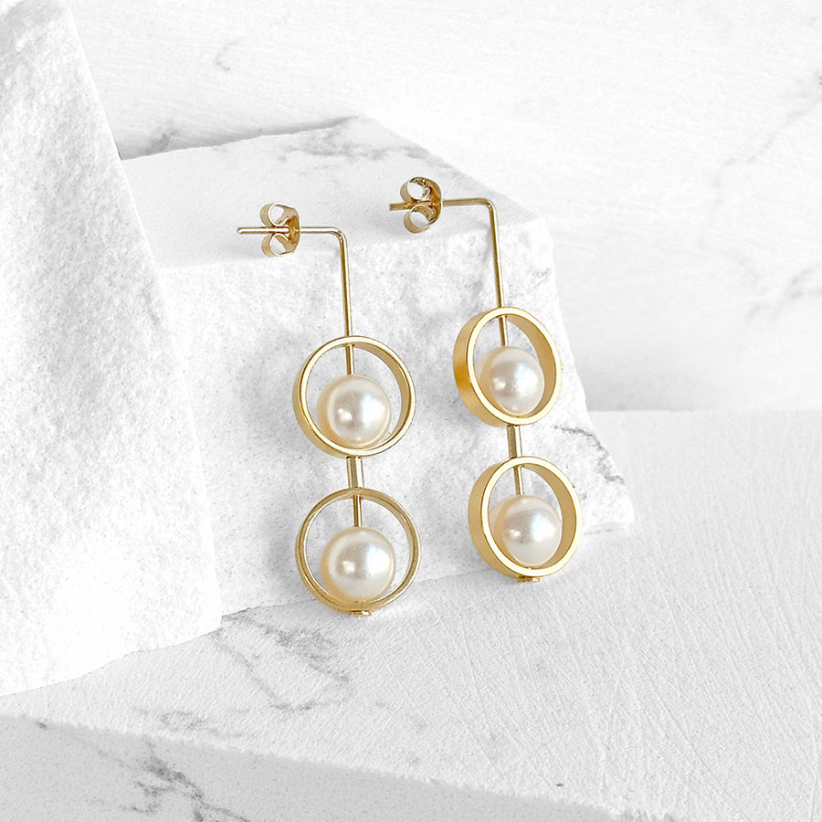 Petite Ariel Earrings - Neutrals